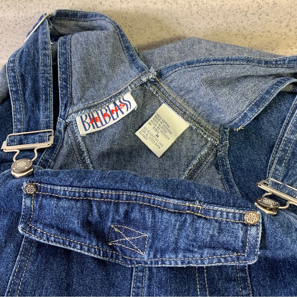 Bill Blass Denim Overalls Women's Size Medium